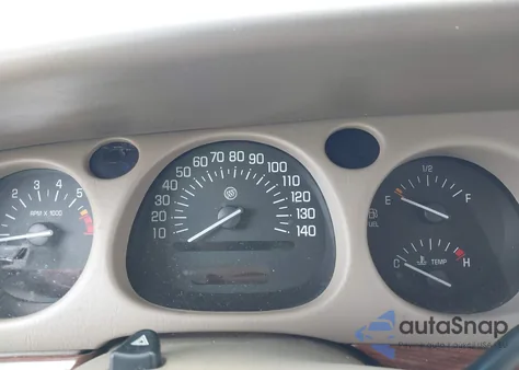 2003 Buick Lesabre Custom z USA, uszkodzony, nr VIN 1G4HP52K53U280355